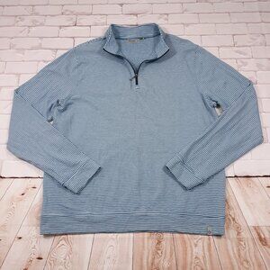 Tasc Performance 1/4 Zip Sweater Mens XL Organic‎ Cotton Bamboo